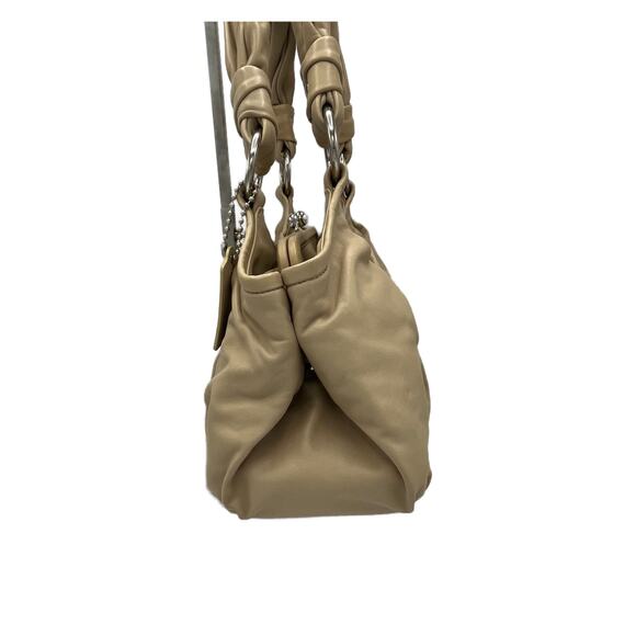 Coach Hand Bag in Beige and Pink - Picture 3 of 9